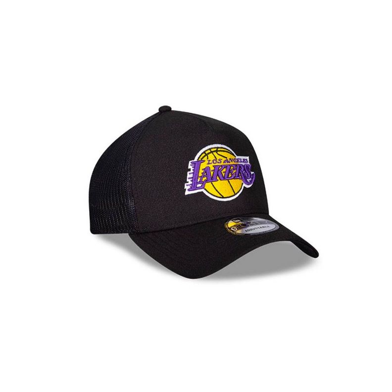 Jockey New Era Los Angeles Lakers Nba 9forty Aframe Negro-2
