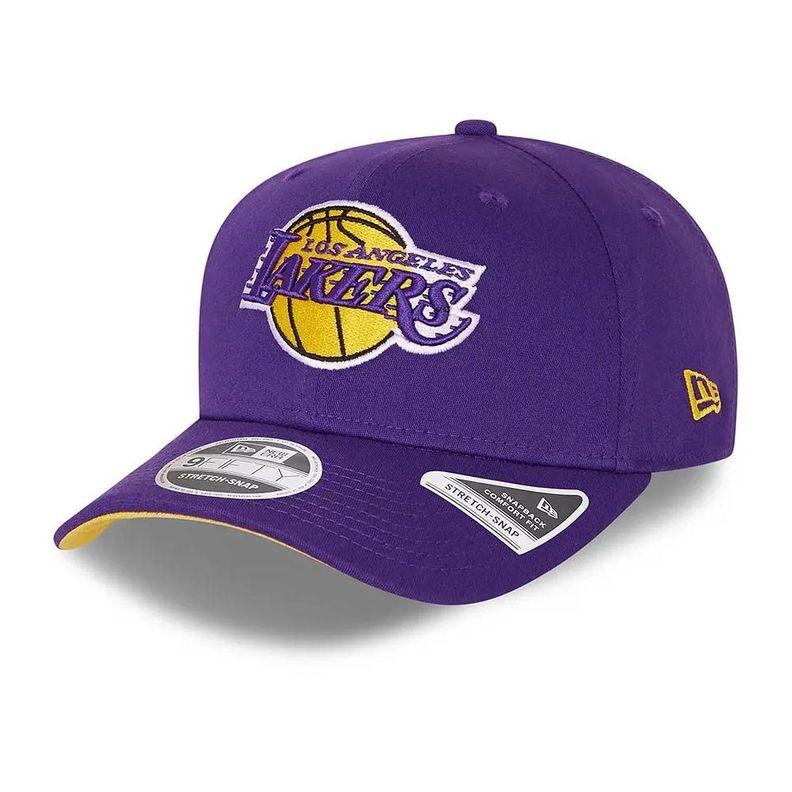 Jockey Snapback Los Angeles Lakers 9fifty New Era 60137571 Morado S-M