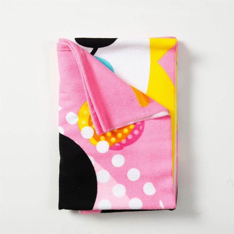 Toalla Microfibra Playa + Bolso Regalo Minnie Dots-2
