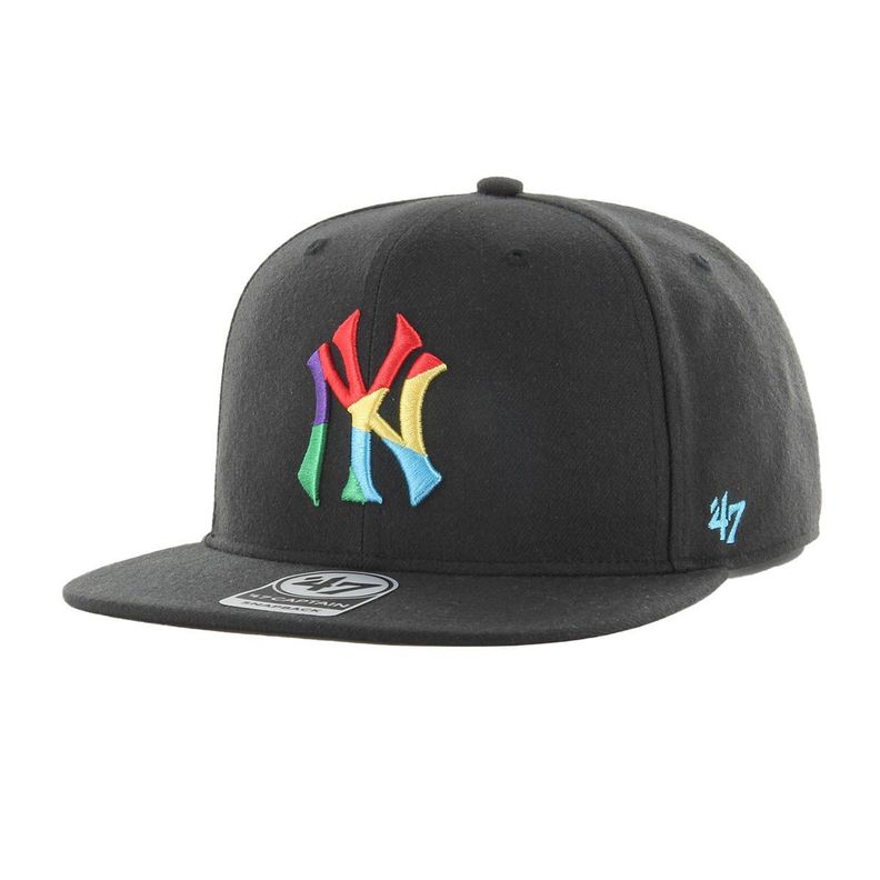 Jockey New York Yankees Fractal Black Captain-0