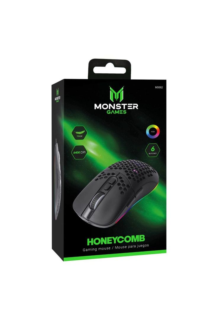 M5062 MOUSE GAMER MONSTER HONEYCOMB-3