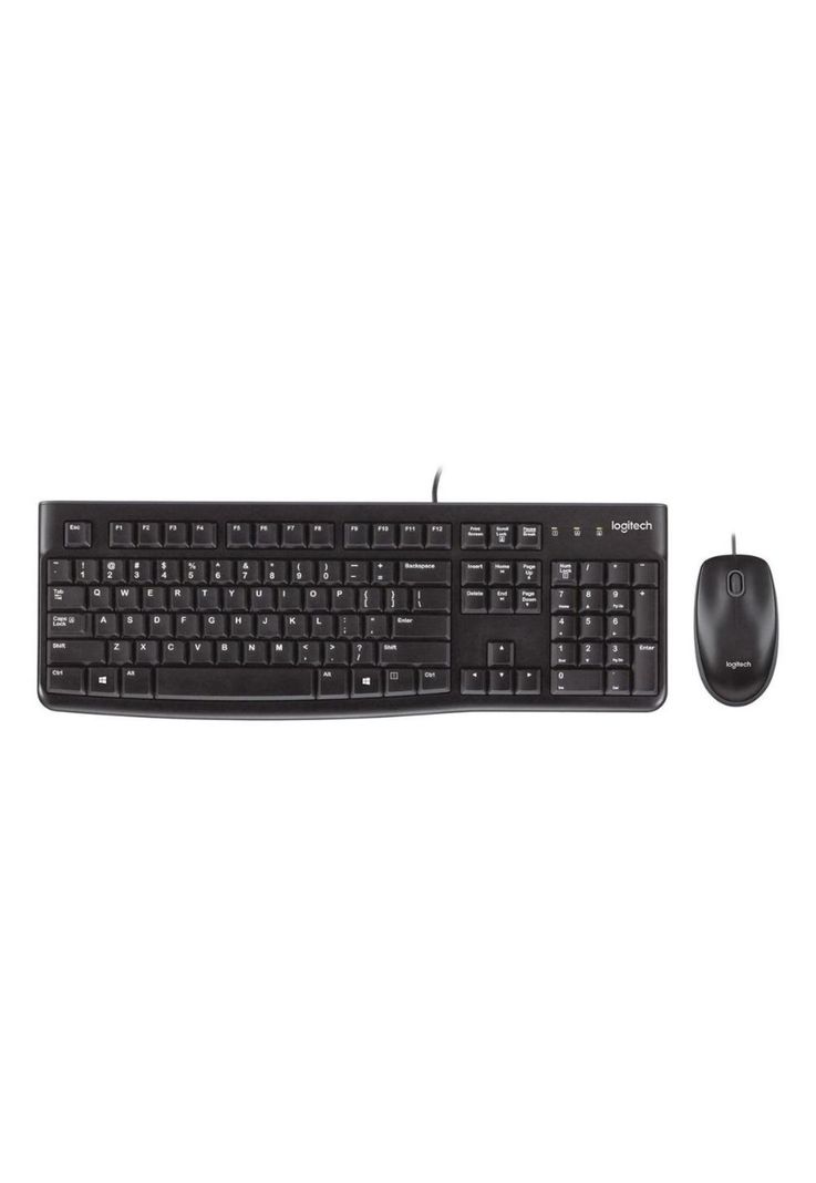 Kit De Teclado Y Mouse Logitech Mk120-0