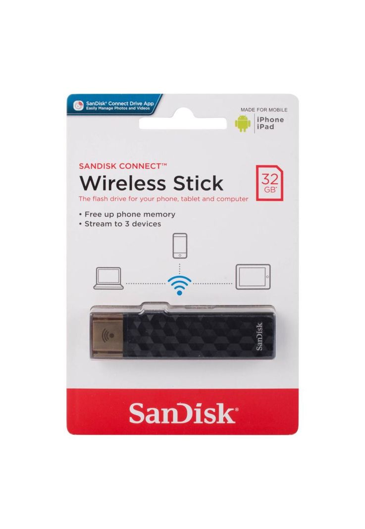 Pendrive SanDisk Wireless Stick 32GB-0