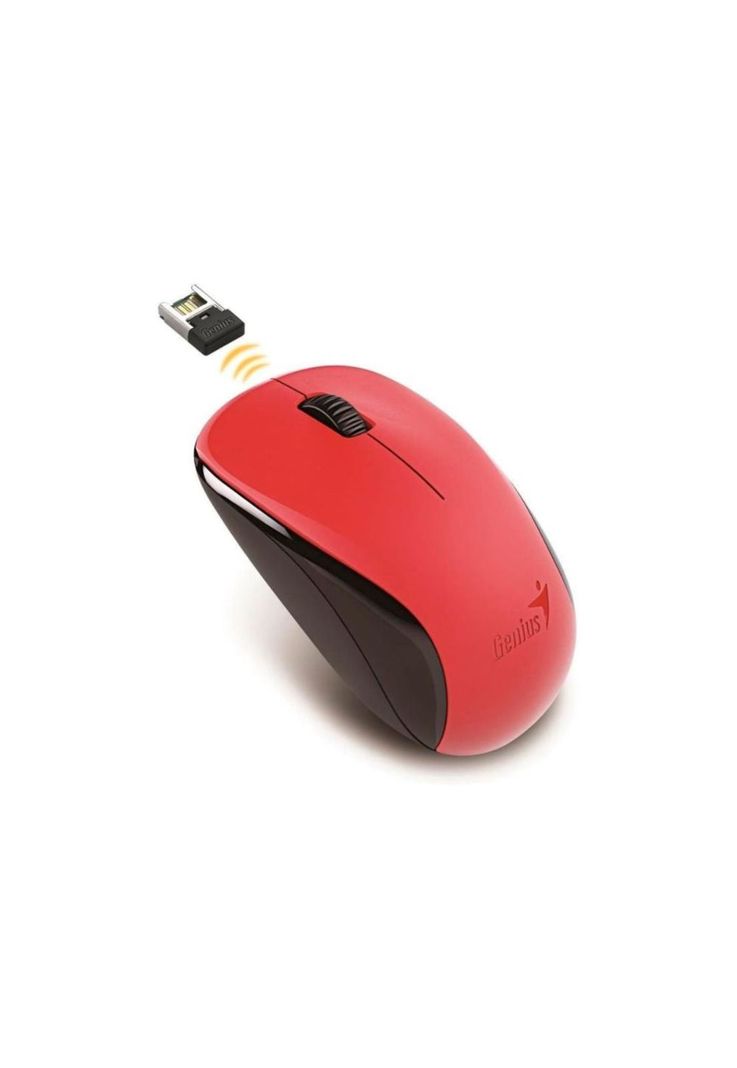 MOUSE INALÁMBRICO NX-7000 G5 ROJO-0