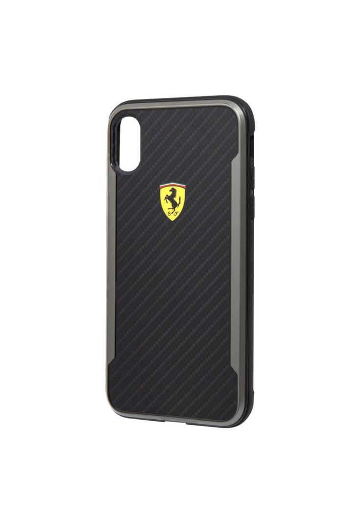 CARCASA FERRARI P/IPHONE XR NEGRA FESPCHCI61CBBK-0