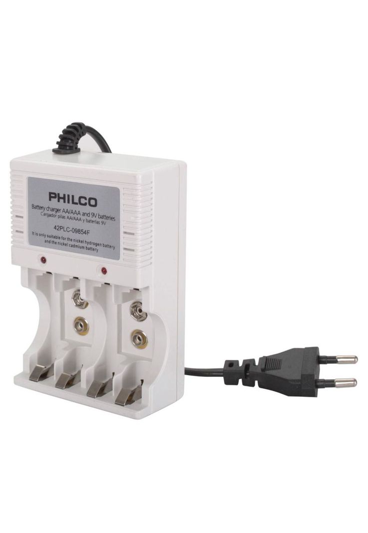 CARGADOR C/4 PILAS AA 2700 MAH PRE-CARGADAS-0