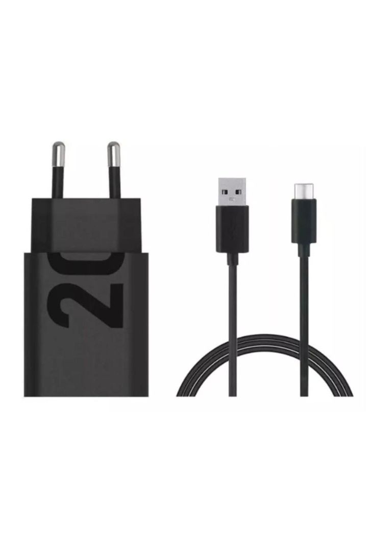 CARGADOR RÁPIDO 20W CON CABLE USB-C SJMC209 MOTOROLA-1