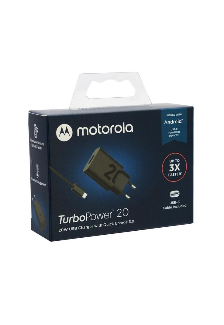 CARGADOR RÁPIDO 20W CON CABLE USB-C SJMC209 MOTOROLA-2