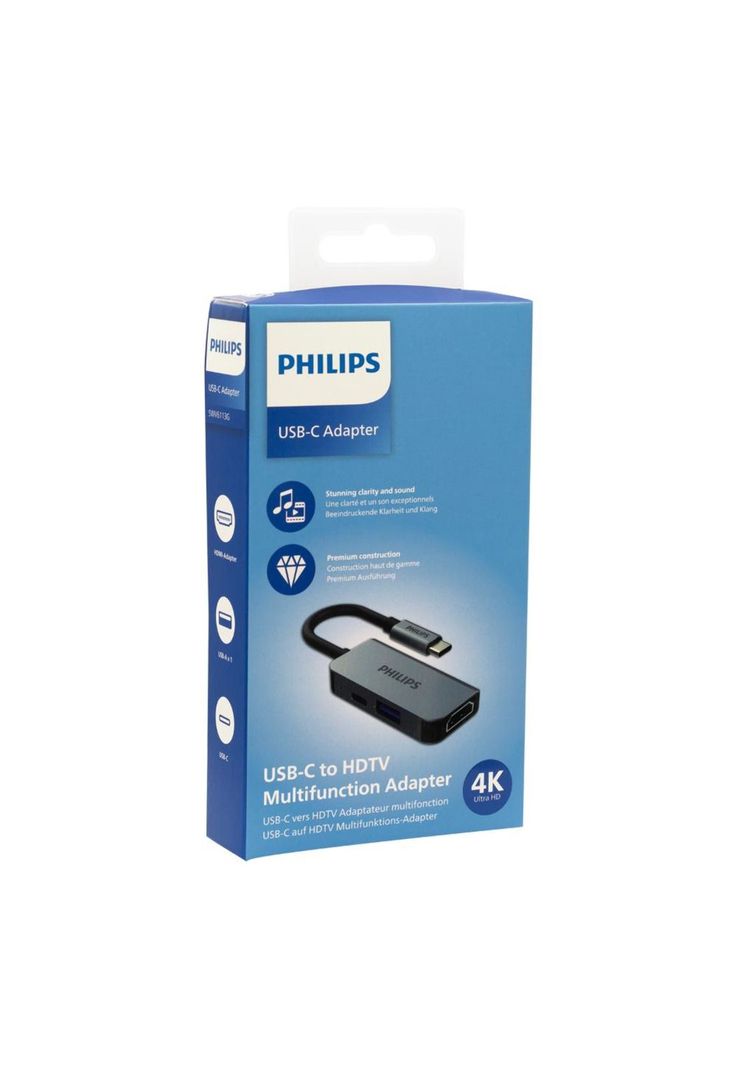 HUB C A HDMI + USB + PD, 3 EN 1-2