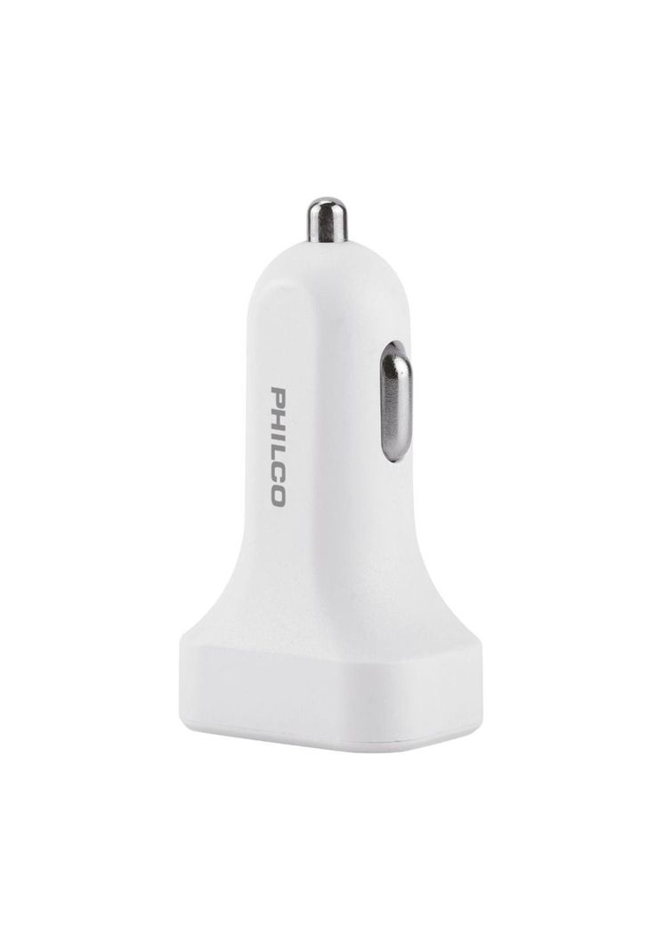 KIT CARGADOR 2.1 A 3 EN 1 C/CABLE MICRO USB R2112 BLANCO-1