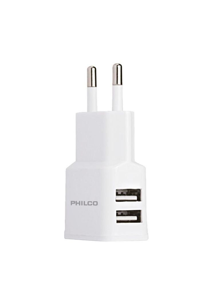 KIT CARGADOR 2.1 A 3 EN 1 C/CABLE MICRO USB R2112 BLANCO-3