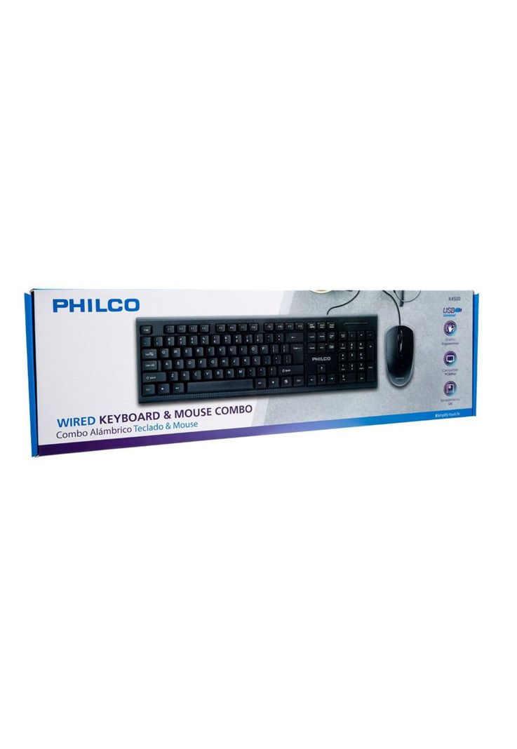 KIT ALAMBRICO PHILCO TECLADO + MOUSE-4
