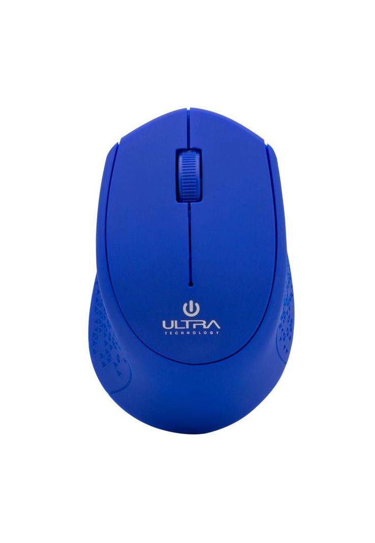MOUSE OPTICO INALAMBRICO ULTRA AZUL-0