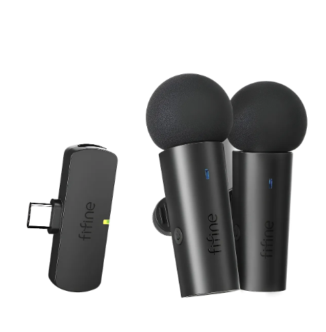 Microfono Fifine M8 Profesional Para Voz Negro