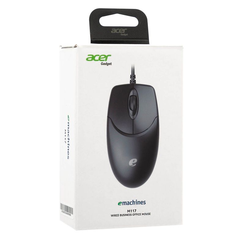 M117 BK MOUSE ALAMBRICO NEGRO ACER