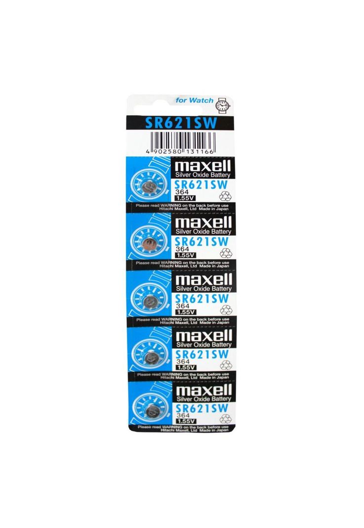 Blíster 5 Pilas Silver Oxido Maxell-0