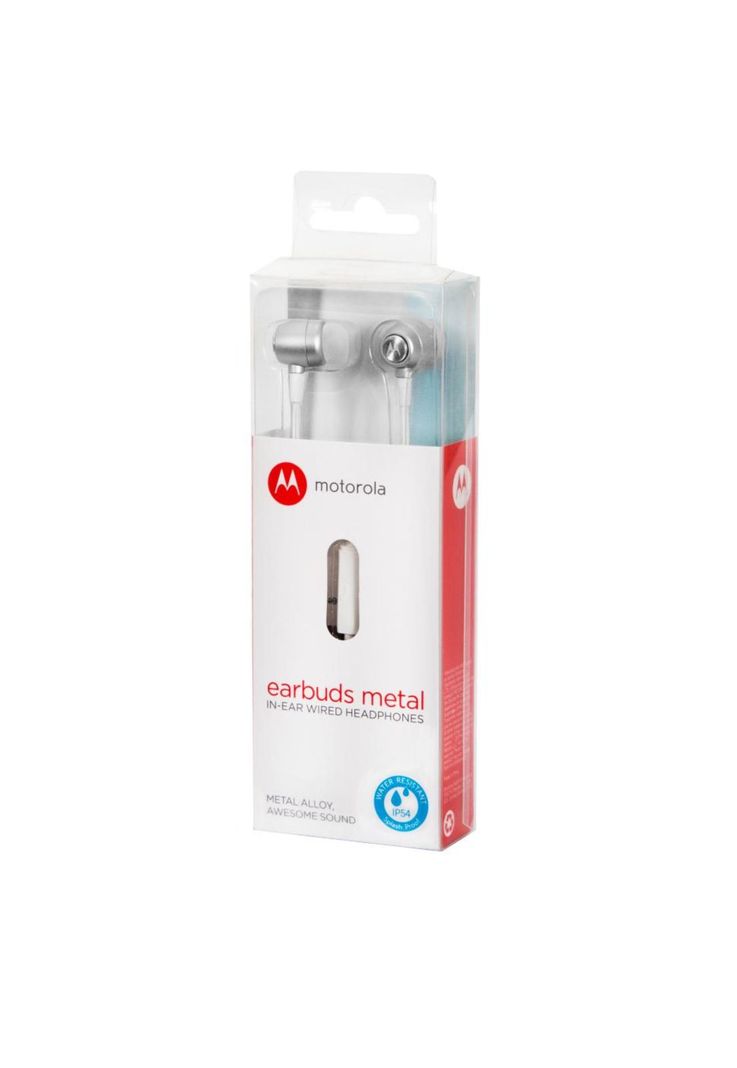 SH009 SV AUDIFONO MOTOROLA EARBUDS M/LIBRES METAL PLATA-1