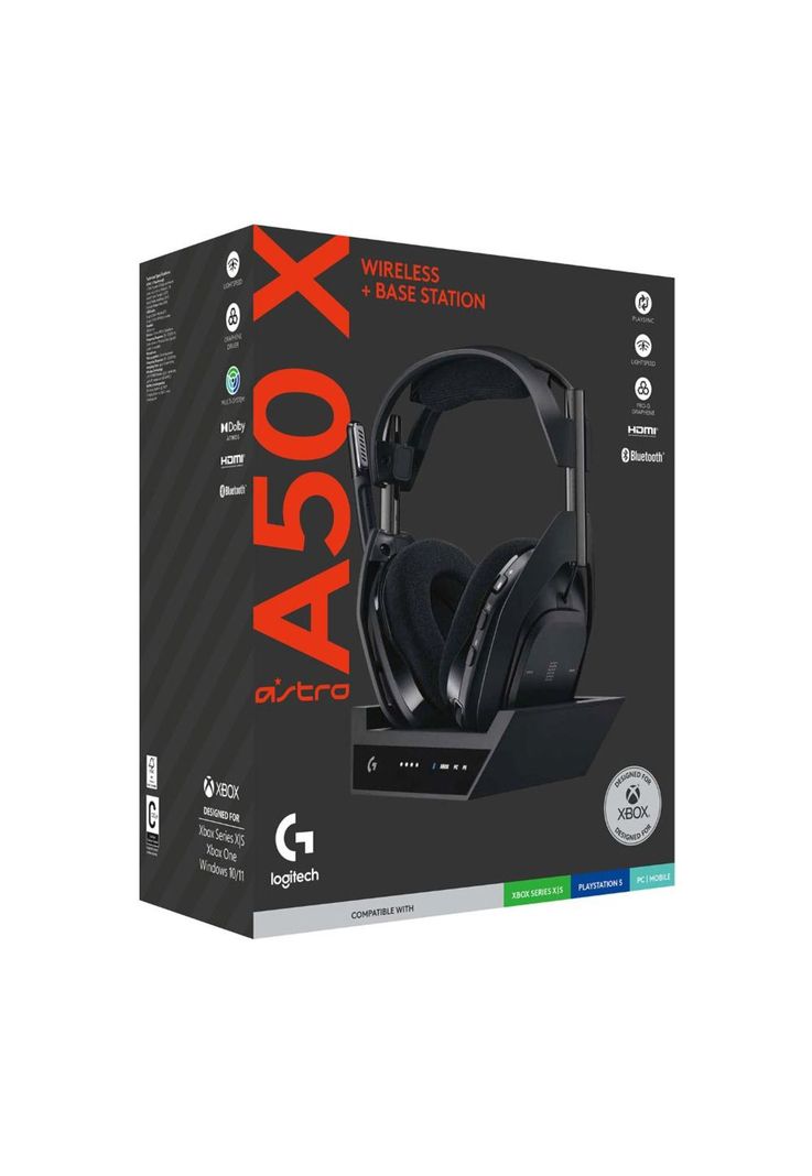 Audífonos Gaming Inalámbricos Astro A50 Gen X Negro-8