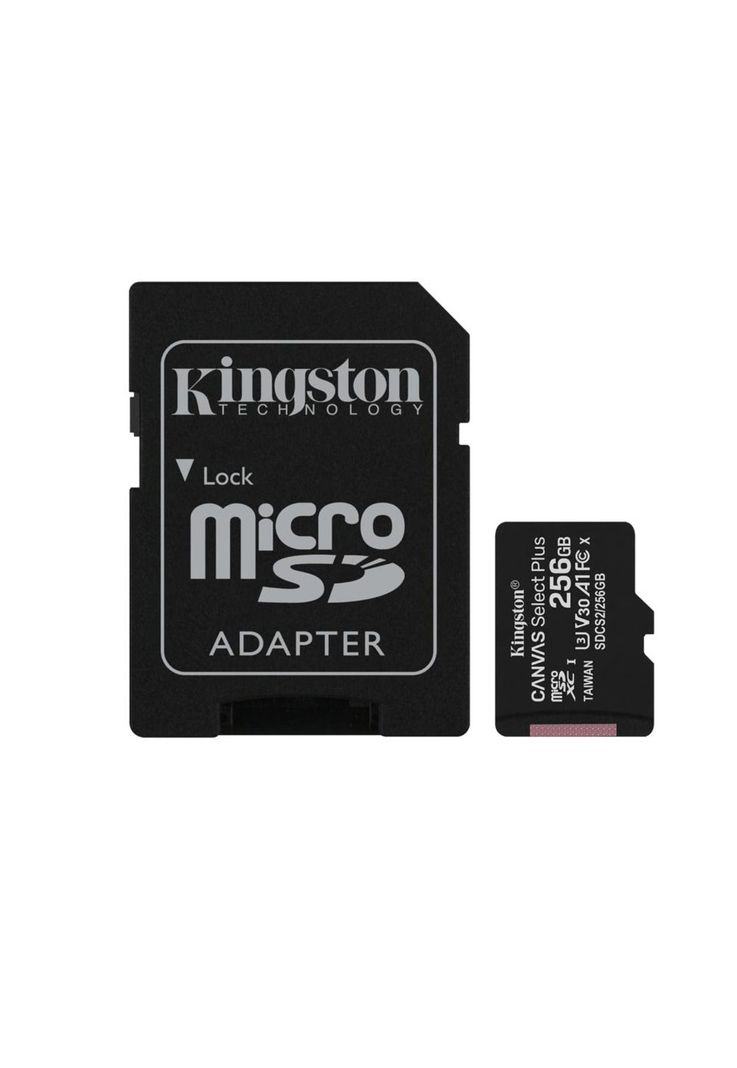 MEMORIA MICROSD C/ ADAPT SELECT PLUS 256GB-1