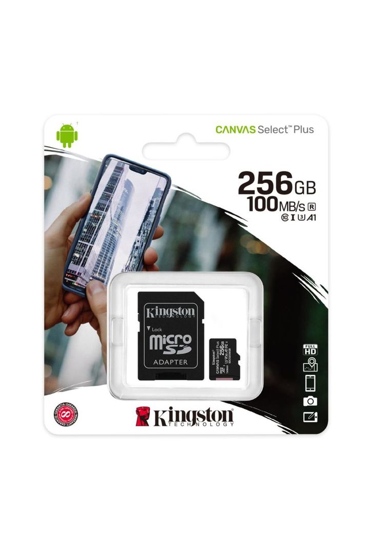 MEMORIA MICROSD C/ ADAPT SELECT PLUS 256GB-2