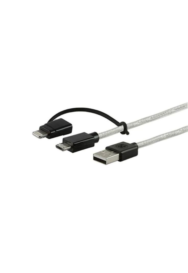 CABLE 2 EN 1 MICRO USB CON ADAPTADOR LIGHTNING 1,80 M-2