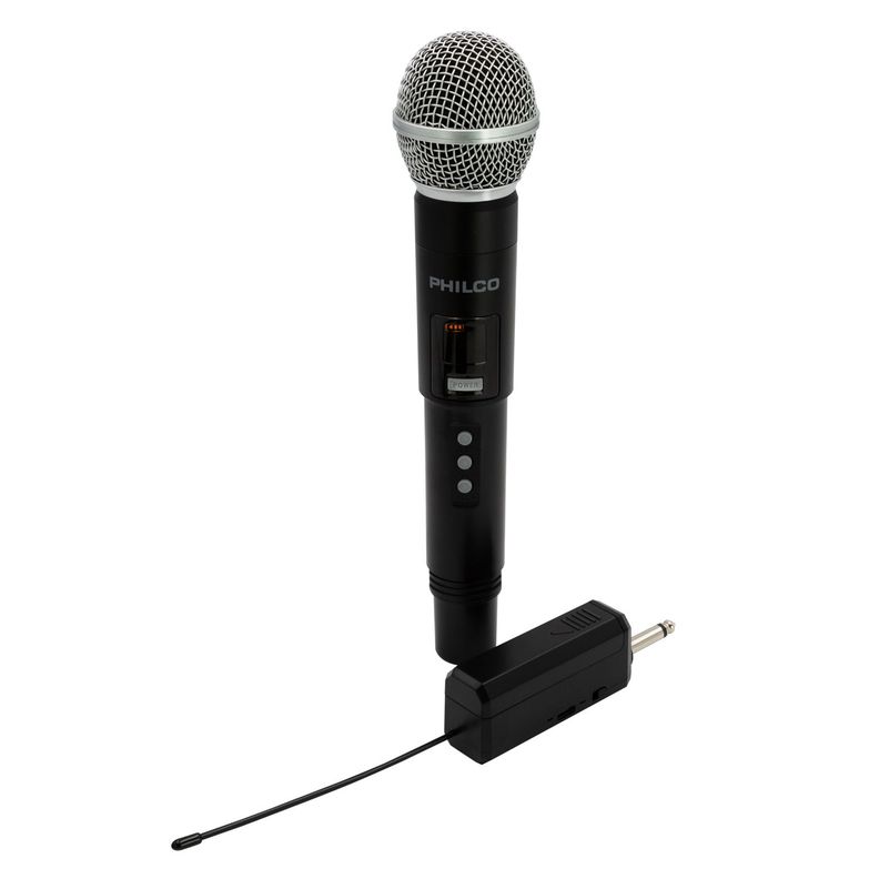 SET DE 2 MICRÓFONOS INALÁMBRICOS UHF