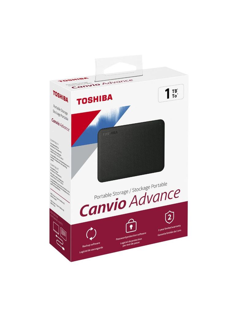 HDTCA10XK3AA DD TOSHIBA CANVIO ADVANCED V10 1TB NEGRO-2