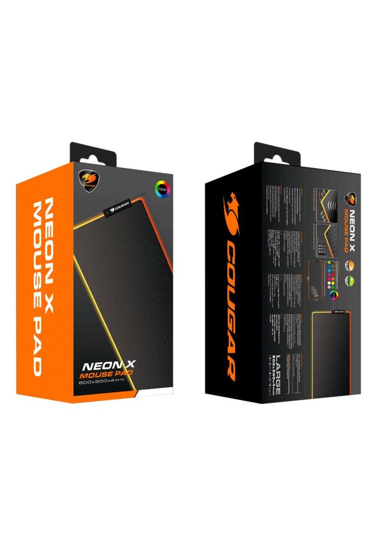 PAD MOUSE NEON X RGB / 3MNEXMAT.0001-4