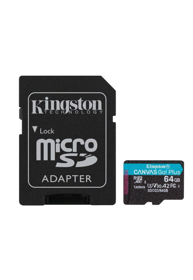 SDCG3/64GB MEMORIA MICROSD C/ADAPT GO PLUS 64GB-0