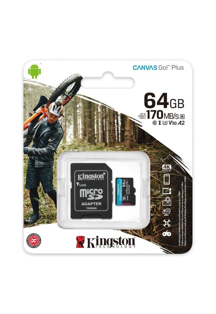 SDCG3/64GB MEMORIA MICROSD C/ADAPT GO PLUS 64GB-2