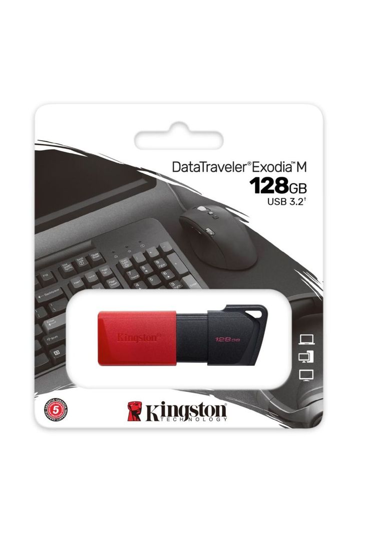 PENDRIVE DATA TRAVELER EXODIA 3.2 - 128 DTXM/128GB-3