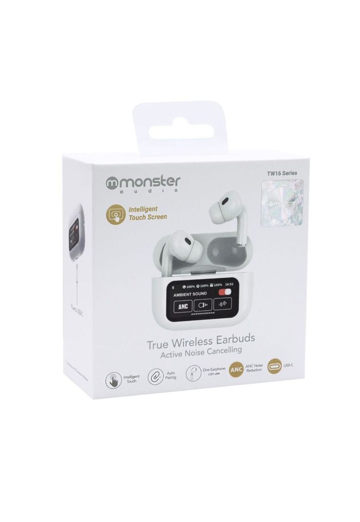 AUDÍFONO TRUE WIRELESS TW16 MONSTER AUDIO-7