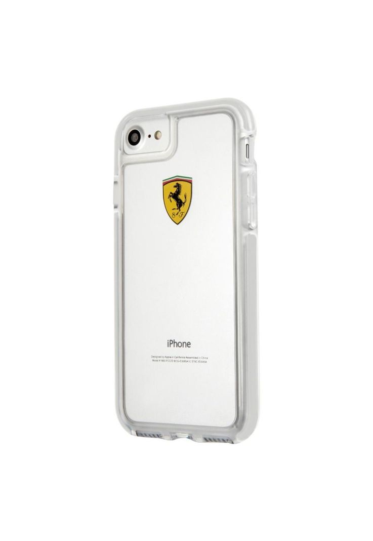 CARCASA FERRARI P/IPHONE 7 TRANSPARENTE FEGLHCP7TR-2
