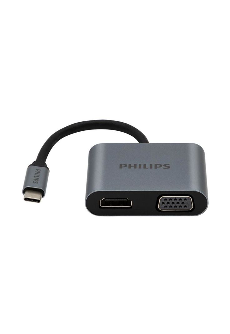 Adaptador USB-C a HDMI 4K + VGA-0