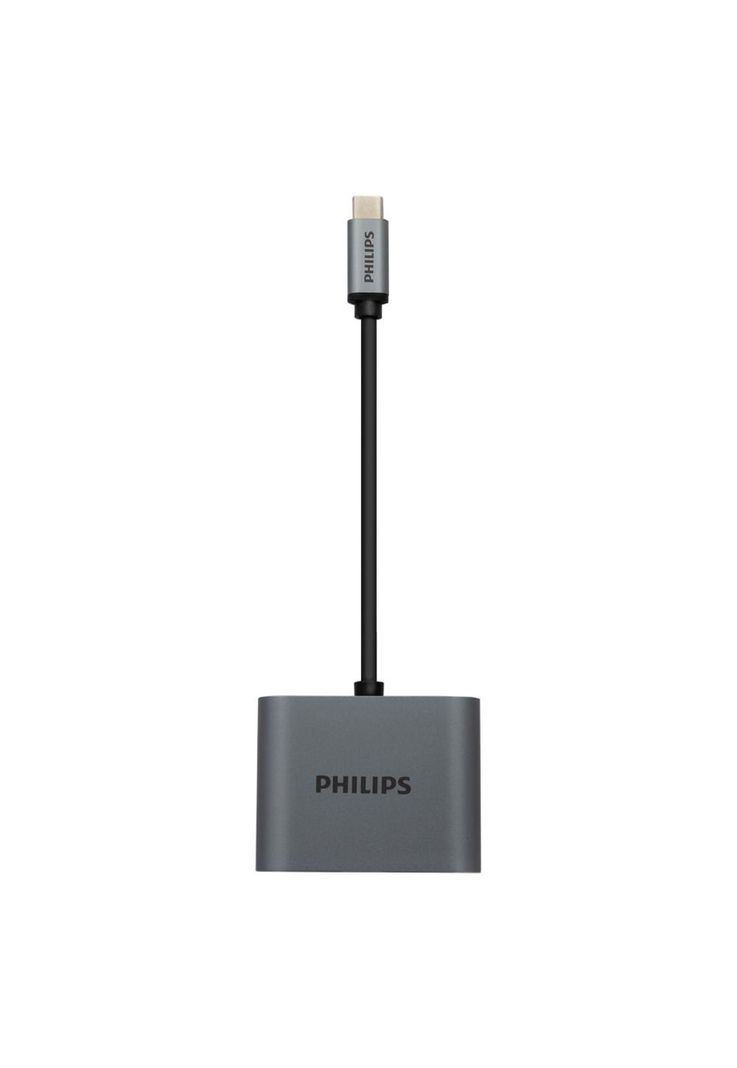 Adaptador USB-C a HDMI 4K + VGA-1