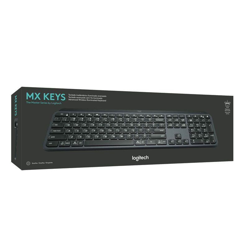 Teclado Logitech Mx Keys S Color Grafito Open box Logitech | Paris.cl