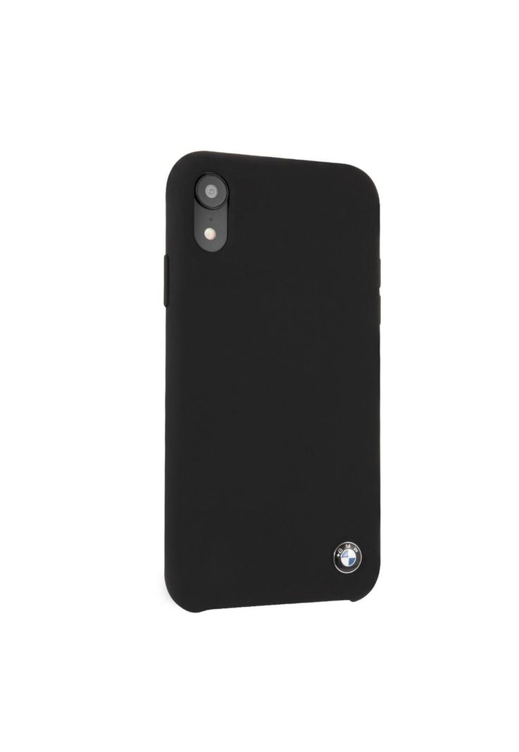 CARCASA BMW P/IPHONE XR NEGRA BMHCI61SILBK-1