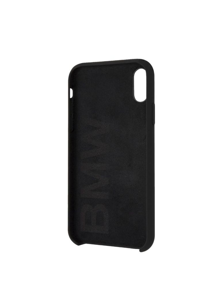 CARCASA BMW P/IPHONE XR NEGRA BMHCI61SILBK-2