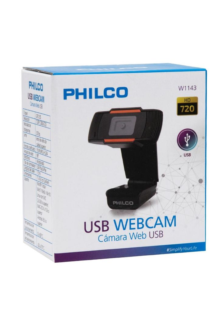 WEBCAM PHILCO 720P-0