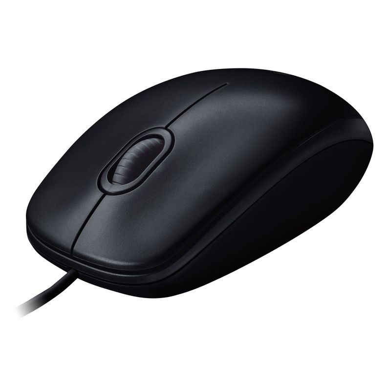 MOUSE LOGITECH ALAMBRICO M100 NEG Negro