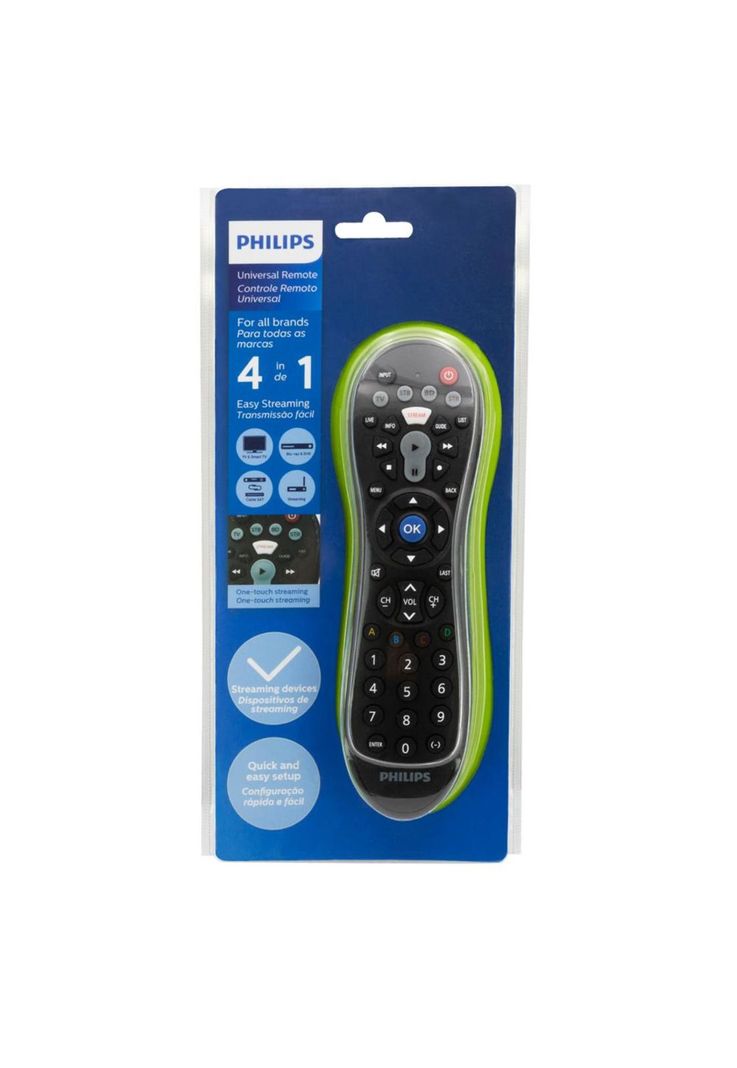 CONTROL REMOTO UNIVERSAL PHILIPS 4 FUNCIONES-0