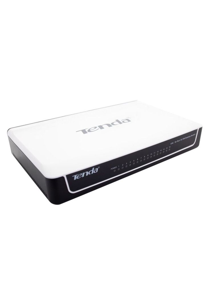 SWITCH 16 PUERTOS LAN 10/100 TABLA DIRECTA A MAC 4000-2