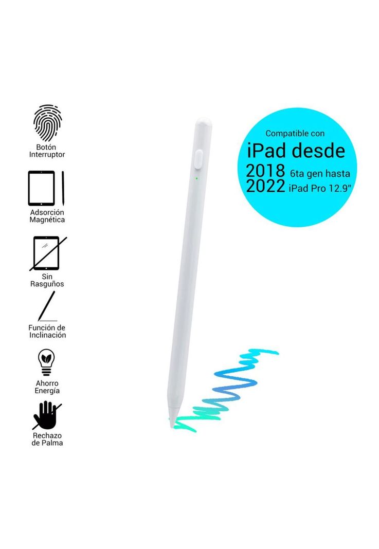 LÁPIZ CAPACITIVO STYLUS PARA IPAD-5