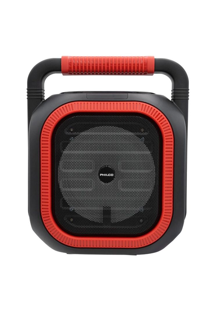 PARLANTE KARAOKE 765RD 6.5  PHILCO ROJO-4