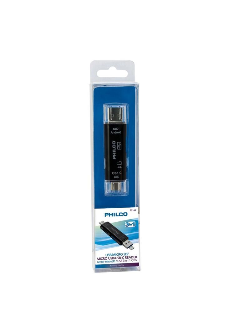 LECTOR MICRO SD / USB 3 EN 1 OTG-7