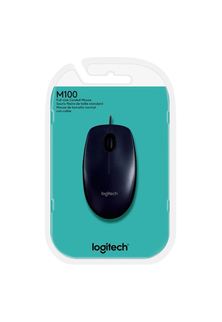 MOUSE LOGITECH ALAMBRICO M100-2