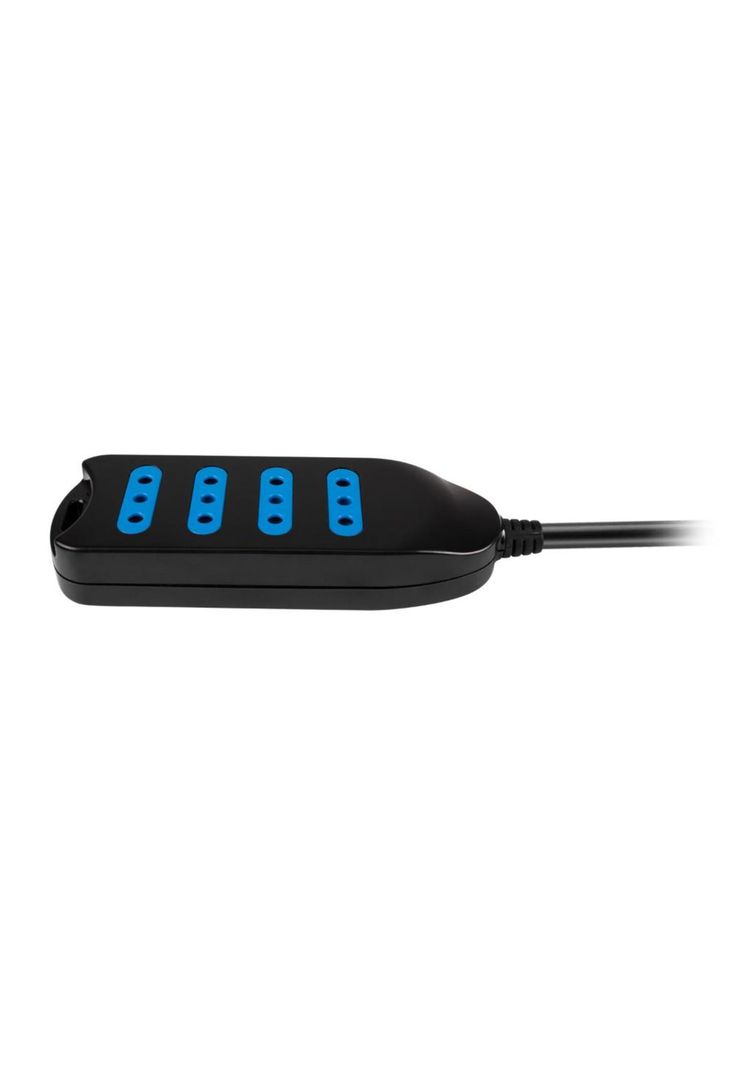 Extensión Múltiple de 4 Posiciones, 1.50 mts, Negra, Philco-1