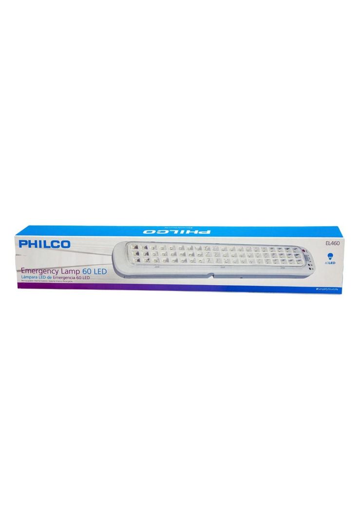 LAMPARA DE EMERGENCIA PHILCO 60 LED ILUMINACION ALTA Y BAJA-2