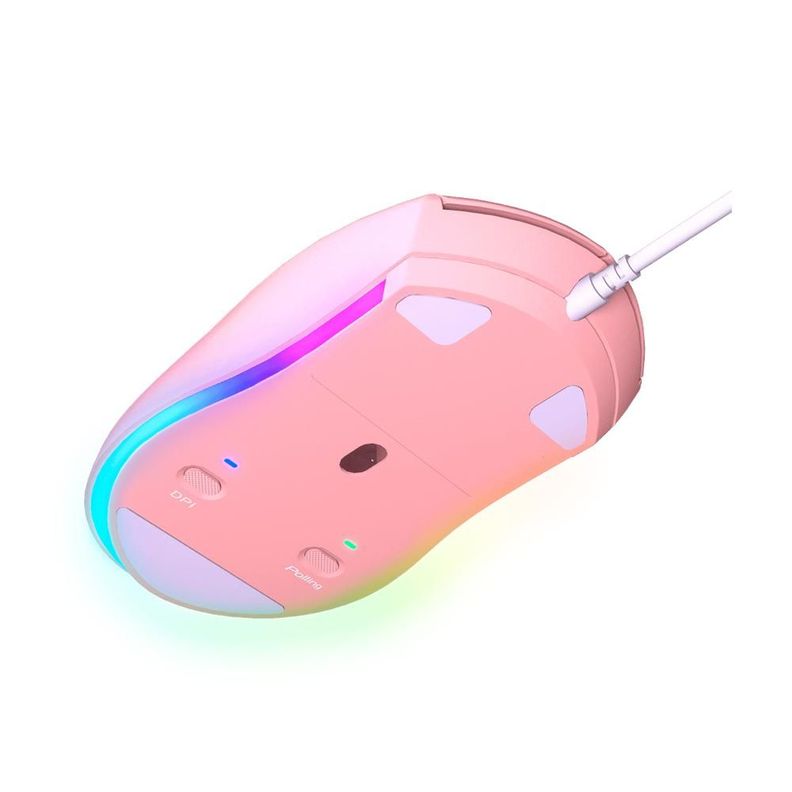 MOUSE GAMER RGB MINOS XT PINK 4000 DPI 3MMXTWOP.0001-1