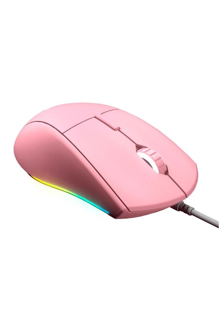MOUSE GAMER RGB MINOS XT PINK 4000 DPI 3MMXTWOP.0001-2